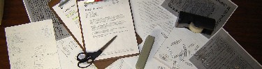 Photo of office supplies